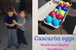 Cascarón eggs