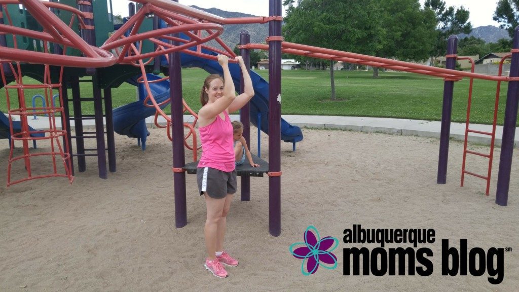 Playground Equipment Workout from Albuquerque Moms Blog