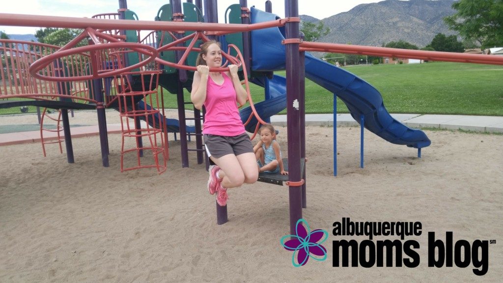 Playground Equipment Workout from Albuquerque Moms Blog