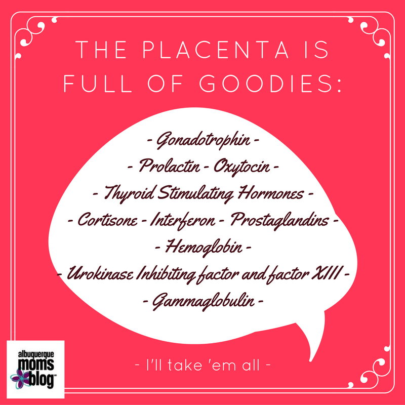 Placenta Ingestion: It's less gross than it sounds from Albuquerque Mom's Blog
