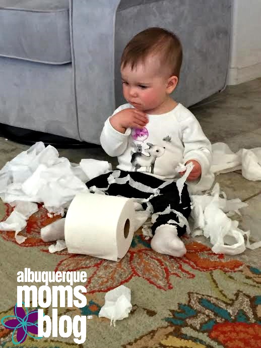 Baby Hacks::Keeping Baby Busy and Momma Happy from Albuquerque Moms Blog