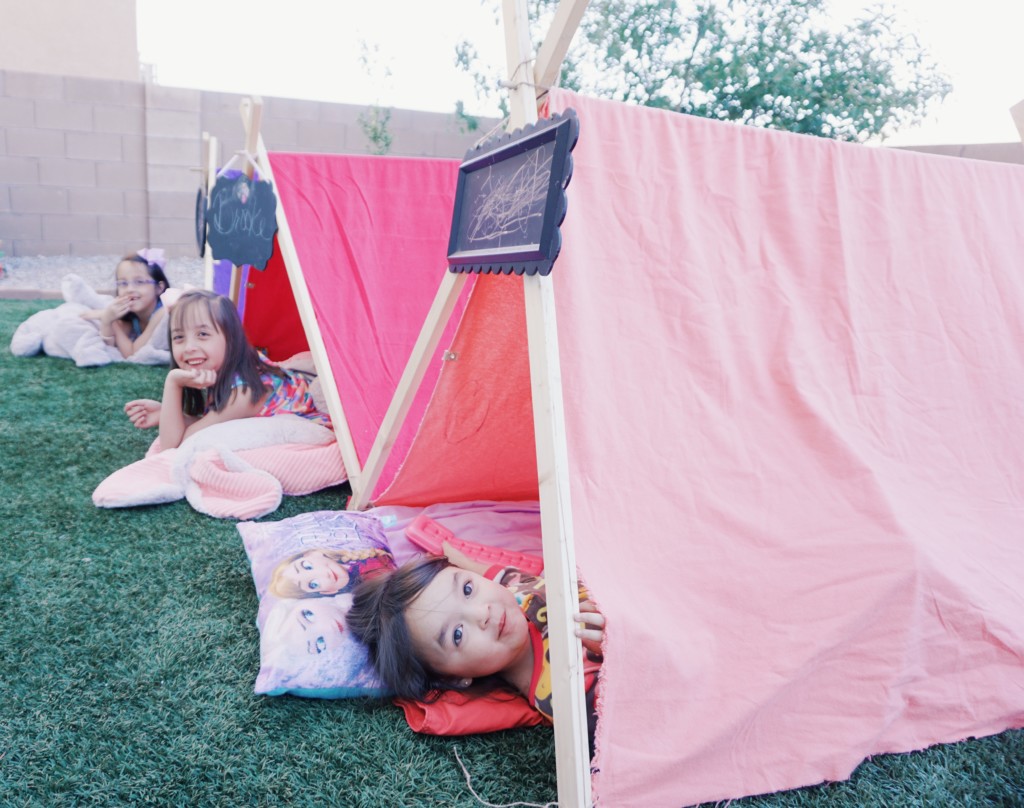 DIY Tent for Indoor/Outdoor Camping Fun from Albuquerque Moms Blog