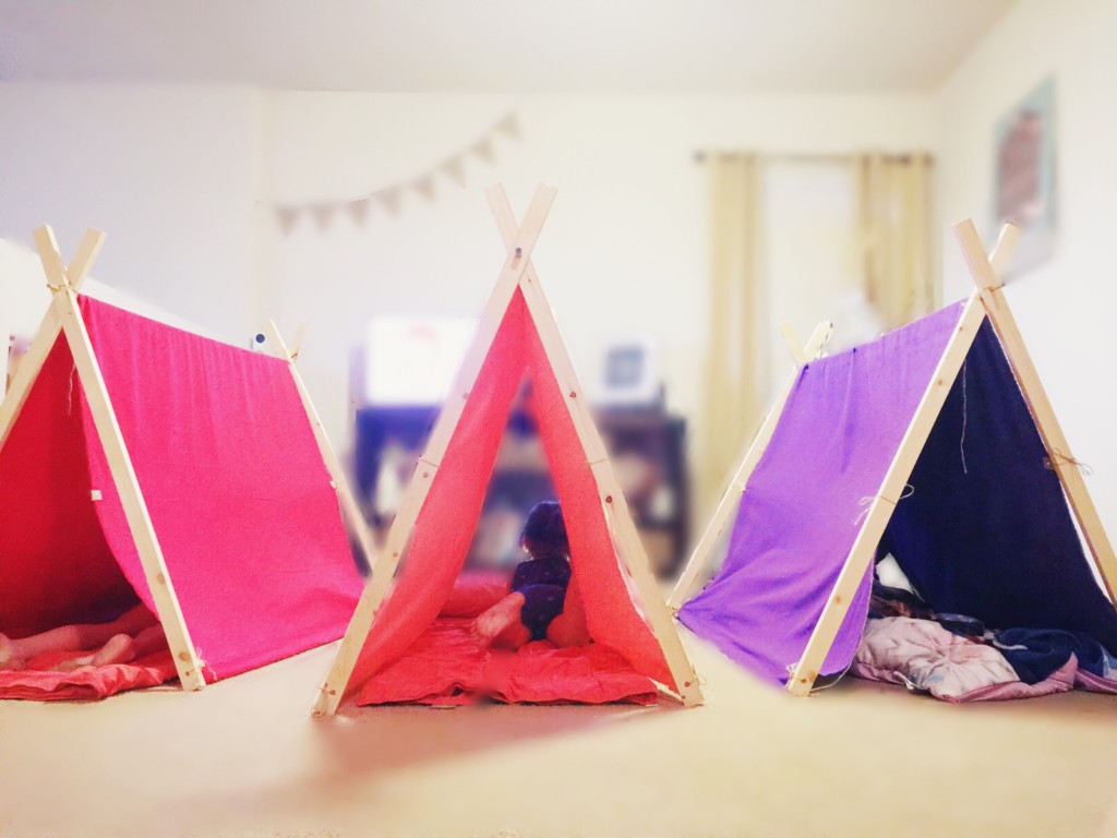DIY Tent for Indoor/Outdoor Camping Fun from Albuquerque Moms Blog