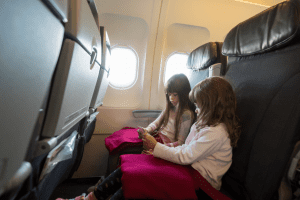 flying with kids