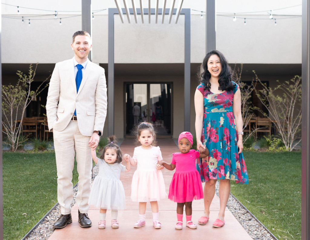 Karen Francis and family, Albuquerque Moms Blog