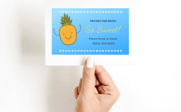 Stay-in-Touch Cards for Kids at the End of the School Year