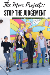 mom project, stop judgement