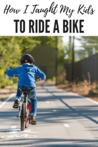 how I taught my kids to ride a bike, ABQ Moms