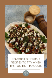 3 no-cook dinners, ABQ Mom