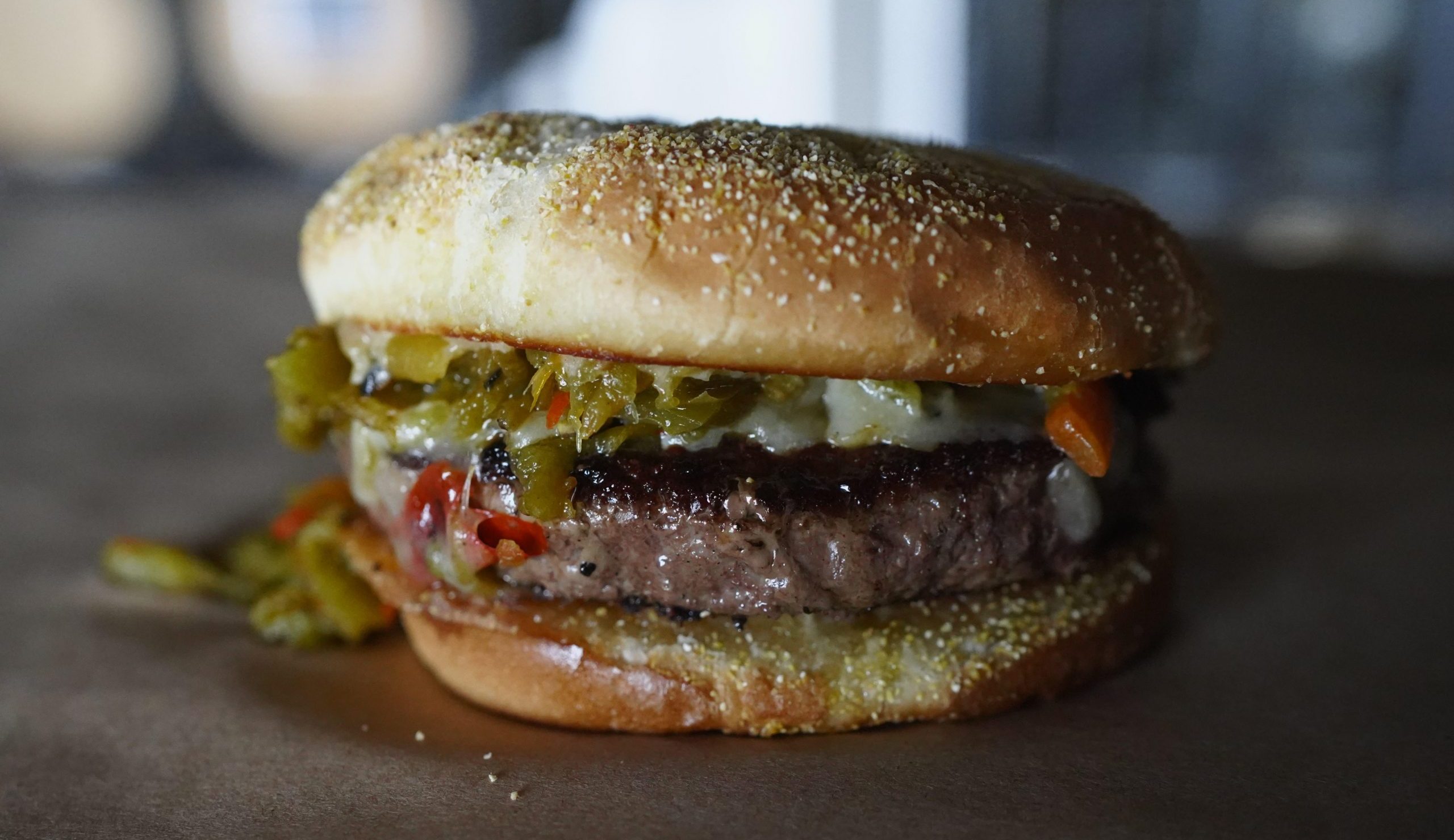 Bosque Brewing Burger