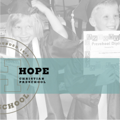 Hope Christian School preschool