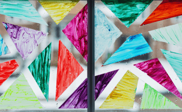 Create Your Own Stained Glass Window + Make Your Own Chalk Create Your Own Stained Glass Window + Make Your Own Chalk
