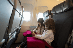 flying with kids