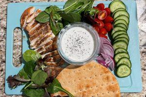 Easy Chicken Pitas