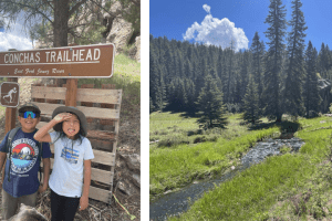 Our Family’s Favorite Trail: Las Conchas Trailhead