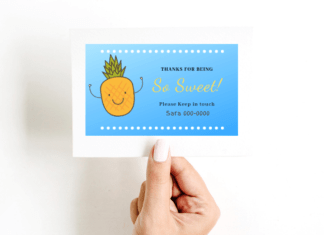 Stay-in-Touch Cards for Kids at the End of the School Year