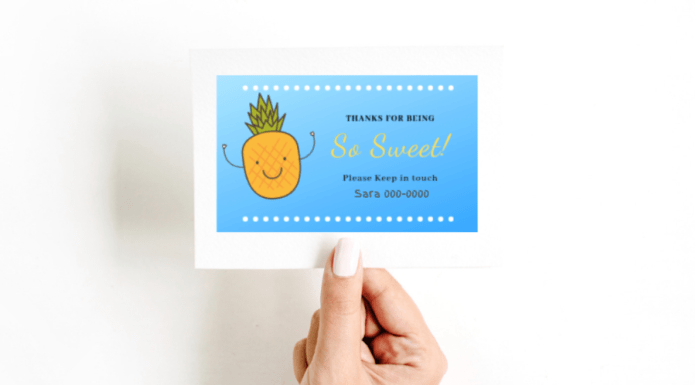 Stay-in-Touch Cards for Kids at the End of the School Year