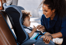 Practicing Car Seat Safety + New Mexico Car Seat Laws car seat safety