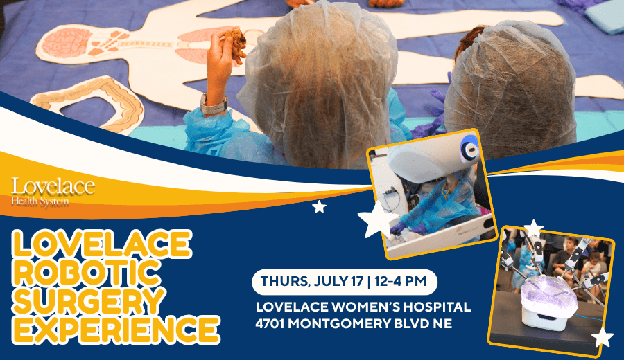 Save the Date for the Lovelace Robotic Surgery Experience: It's Back!