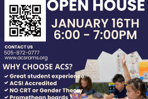 Blue and Yellow Open House Poster (3)