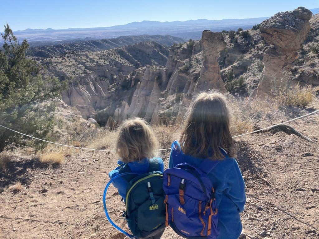 Hiking Kasha-Katuwe Tent Rocks with kids