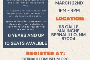 Orange Blue Modern Art Exhibition Flyer (2)