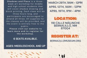 Orange Blue Modern Art Exhibition Flyer (3)