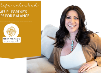 A Recipe for Balance with Aimee Pilegrene :: NM Momcast | Episode 40 Aimee Pilegrene image