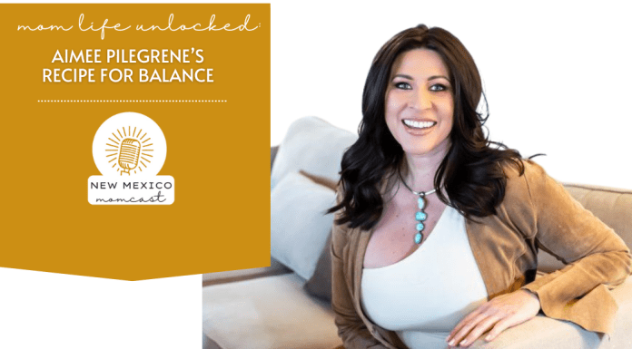 A Recipe for Balance with Aimee Pilegrene :: NM Momcast | Episode 40 Aimee Pilegrene image