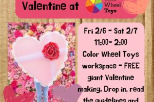 Make a comically large Valentine at