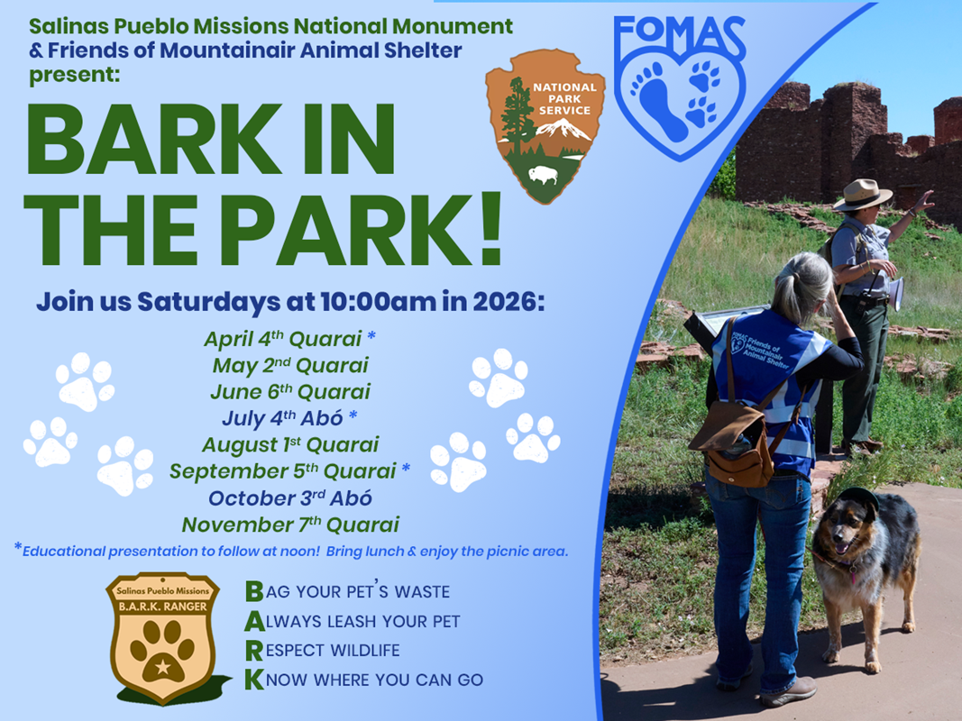 Salinas Pueblo Missions Bark in the Park