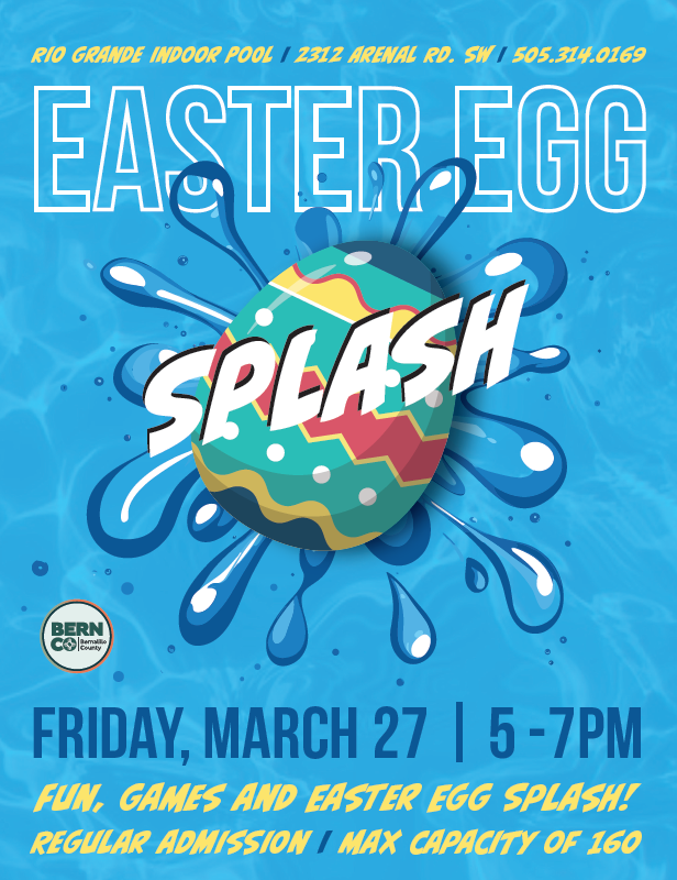 Easter Egg Splash at Rio Grande Indoor Pool
