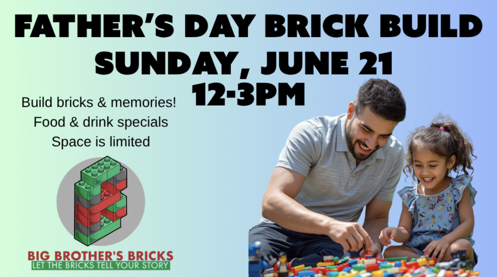 Fathers Day Brick Build