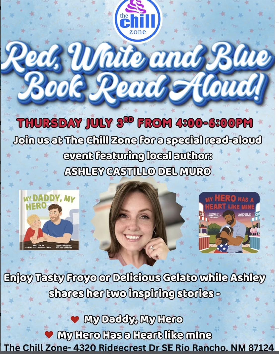 Red White and Blue Read Aloud