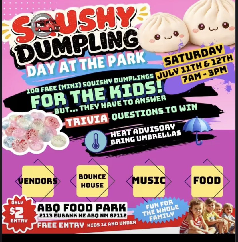 Squishy Dumpling Day